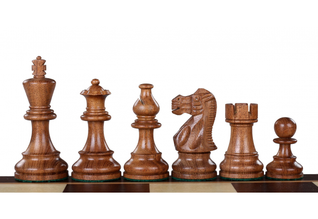 Piezas de ajedrez Clásico Acacia/Boj 4